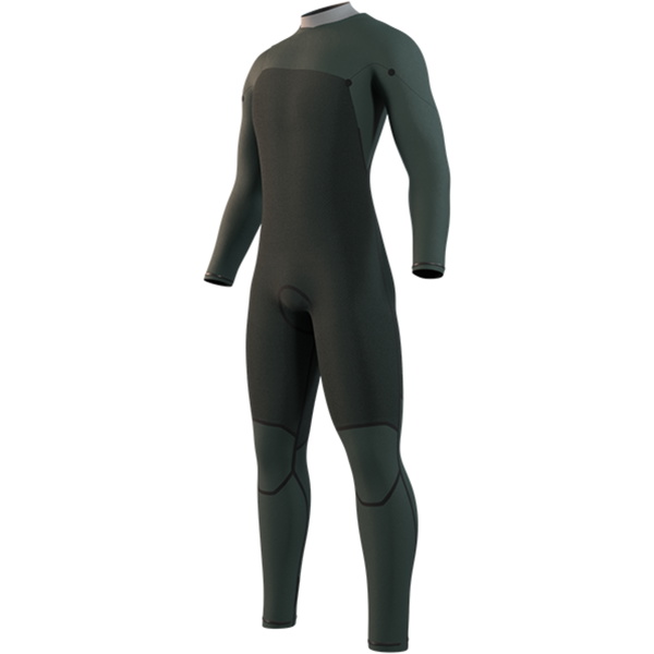 2026 Mystic Mens Motion 4/3mm Chest Zip Wetsuit 35000.250007 - Truffle